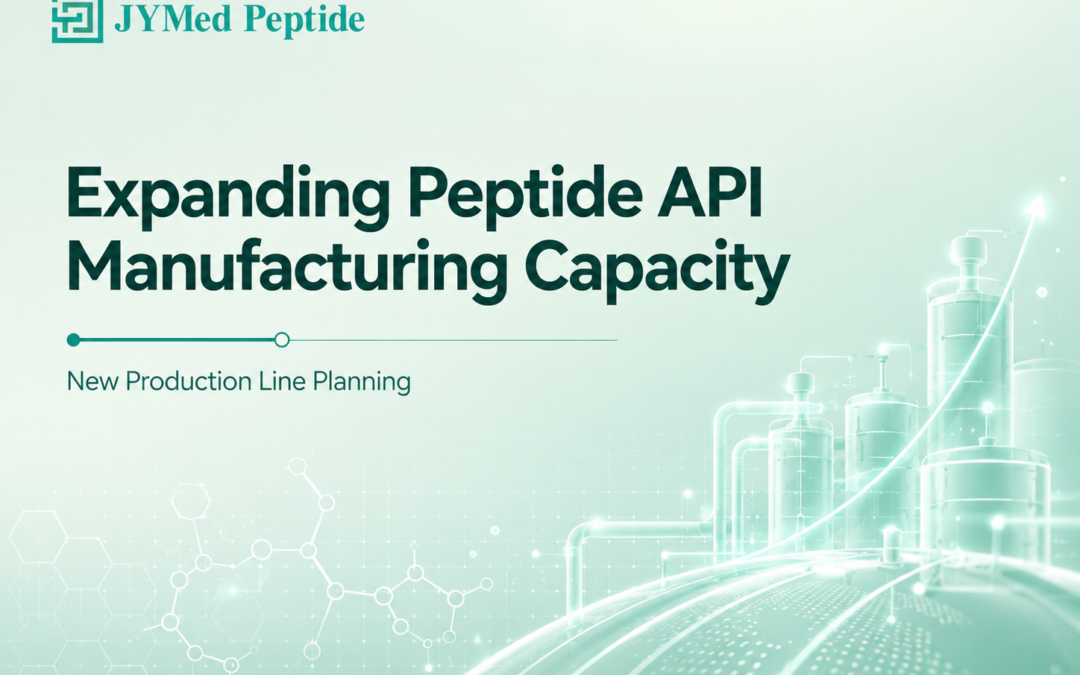 JYMed Peptides Begins Planning for New Production Lines to Expand Peptide API Manufacturing Capacity