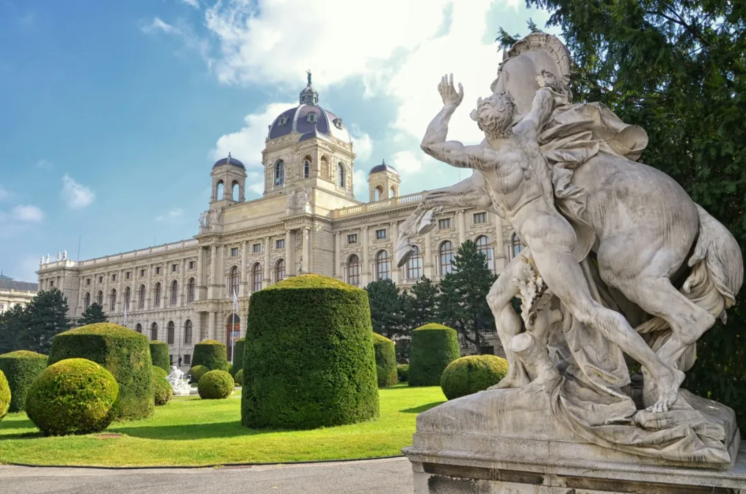 Historic architecture and gardens in Vienna, Austria during EPS 2026