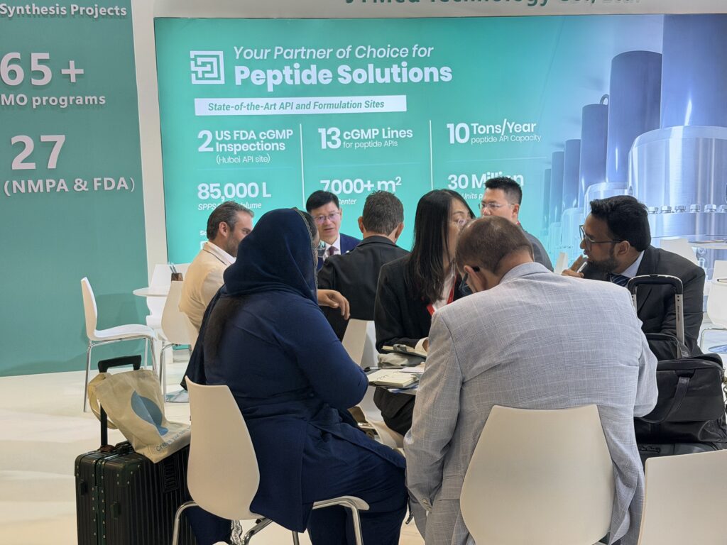 JYMed Peptide Business Meetings at CPHI Milan 2026