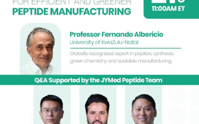 Join JYMed Peptide and PDHC for a Webinar on Efficient and Greener Peptide Manufacturing